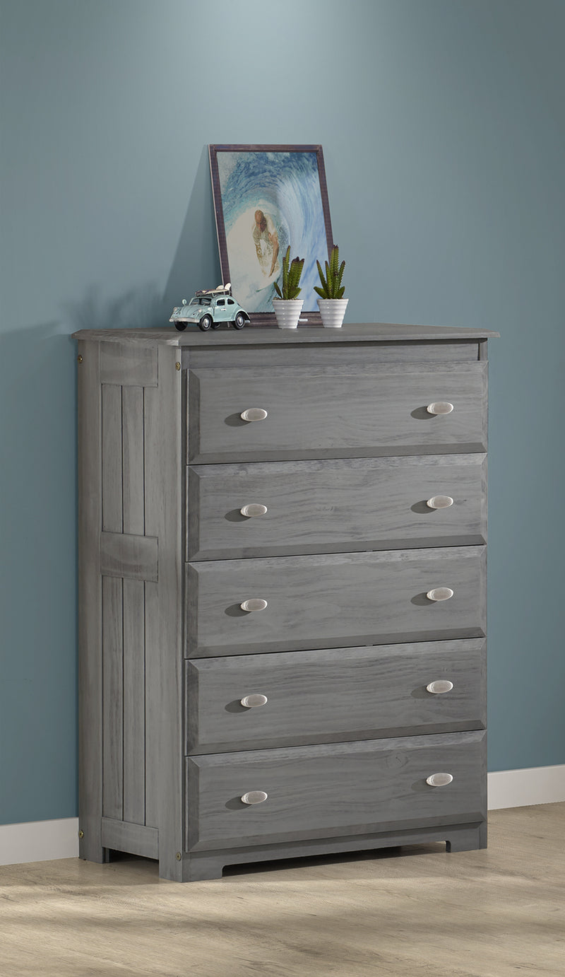 DS 5 Drawer Chest - GRAY
