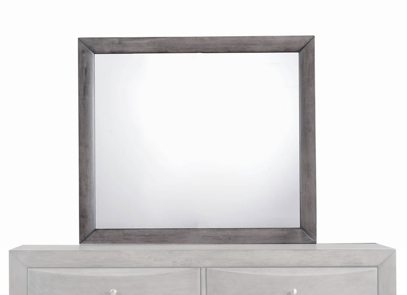 Grey Mirror for Dresser