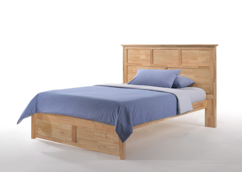 Twin Full Queen King Platform Bed in Natural