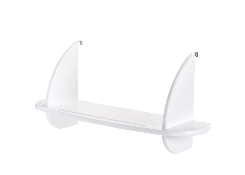 Optional Hook on Shelf for Bunk Bed in White