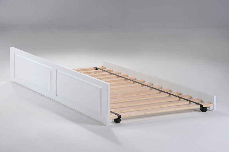 Optional Trundle Unit for Platform Bed in White